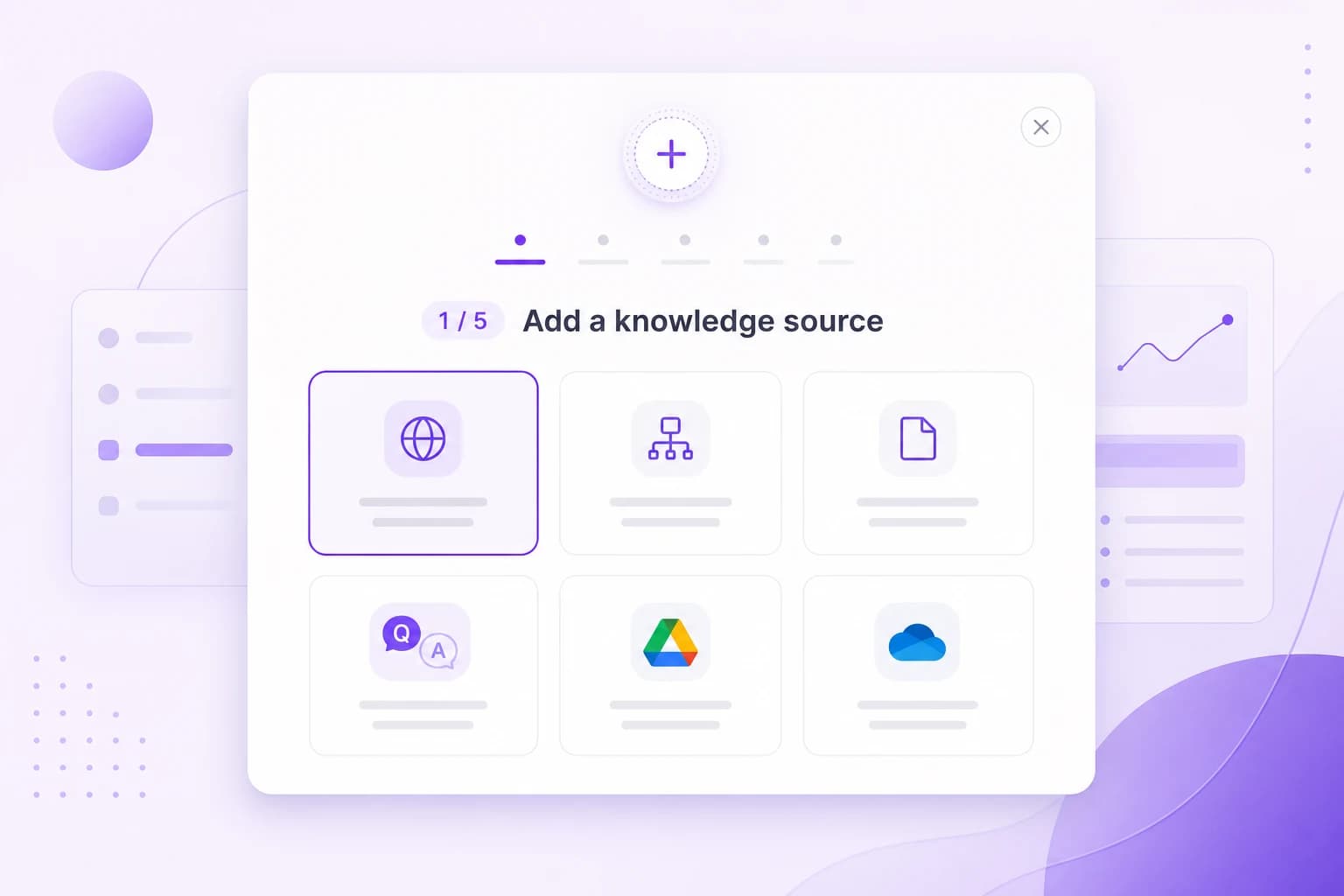 Add a knowledge source to your AI agent