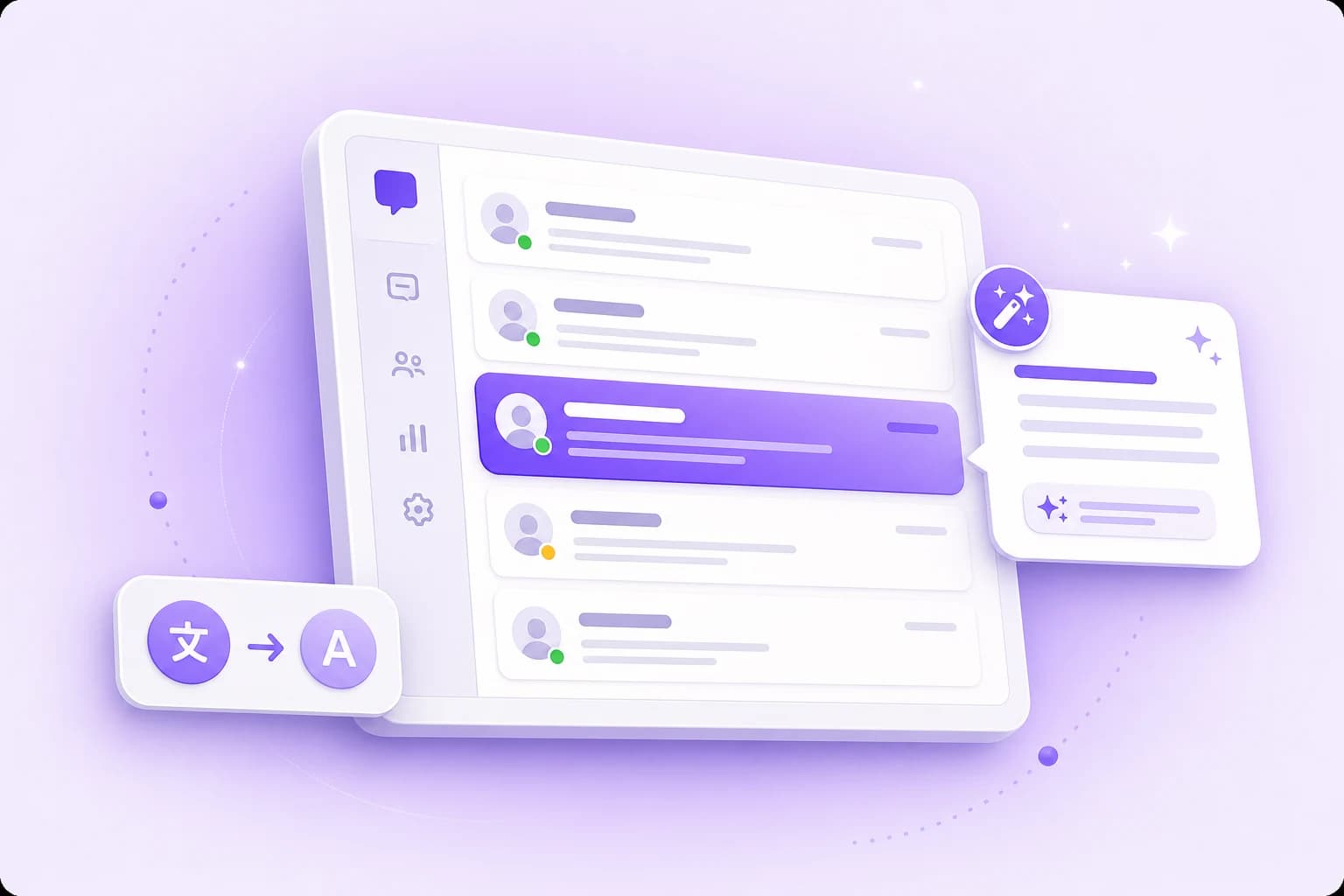 Ultimo Bots Live Chat inbox overview