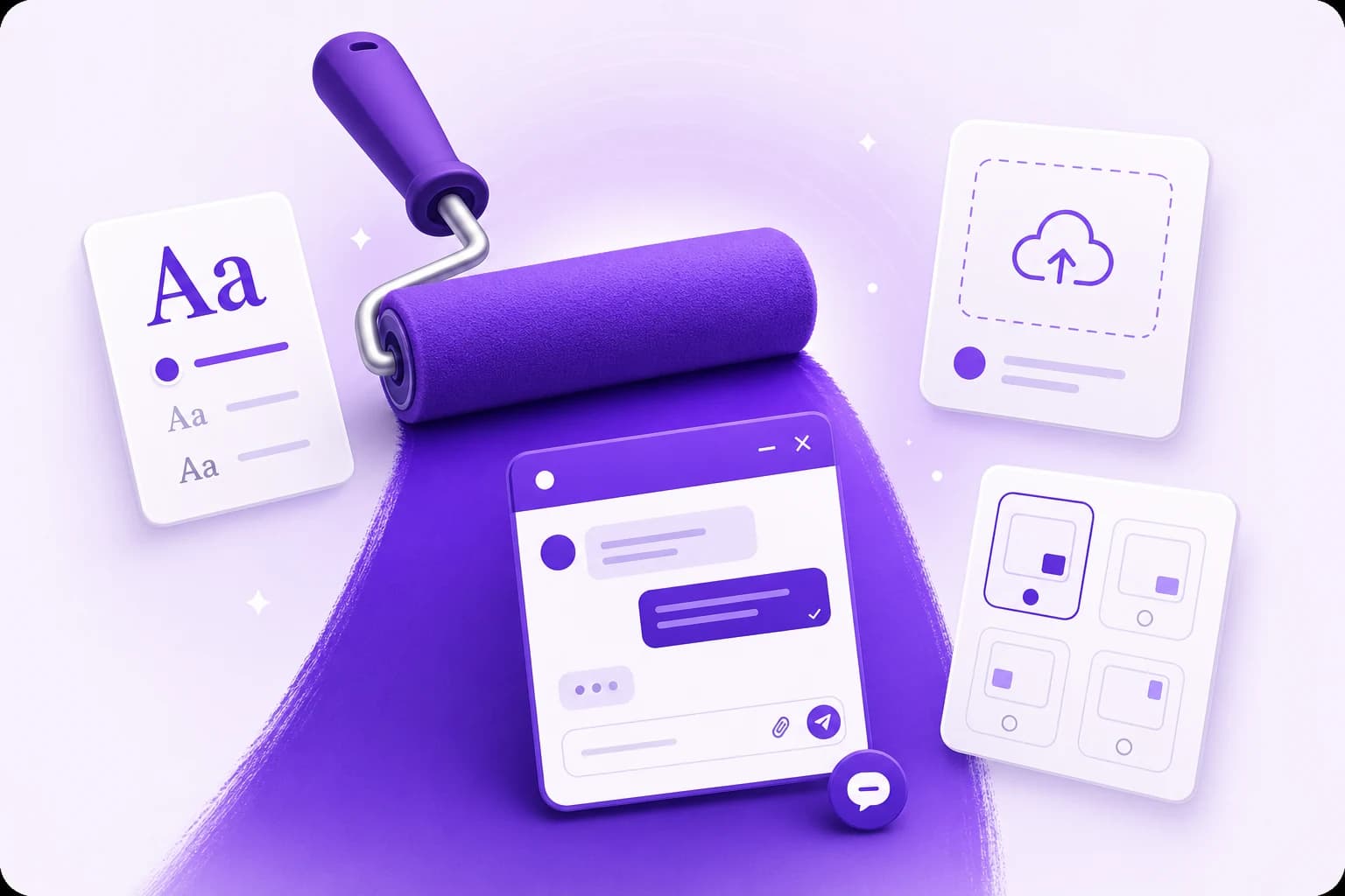 White-label Ultimo Bots widget with custom branding