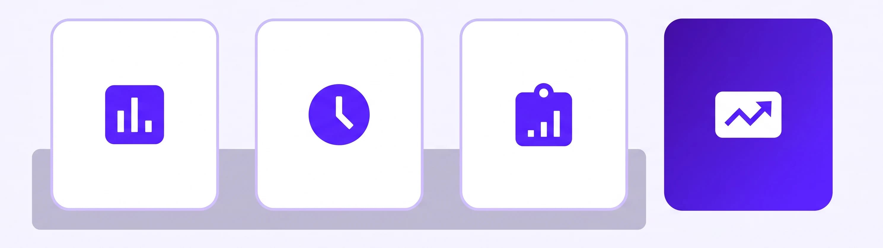 Three support tools standing on a shared helpdesk foundation while a fourth stands on its own