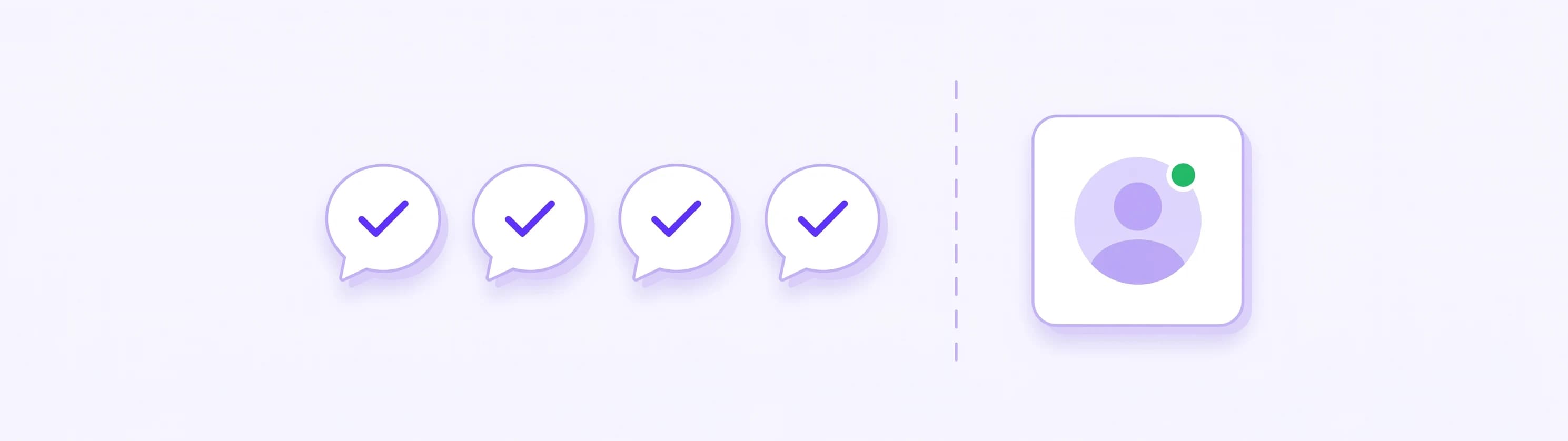 Four repeat questions closed by the AI agent and one conversation passed to a person